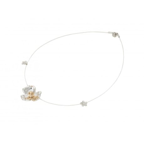 【Sea'ds Mara 】Invisible bloom Necklace　27A1-04