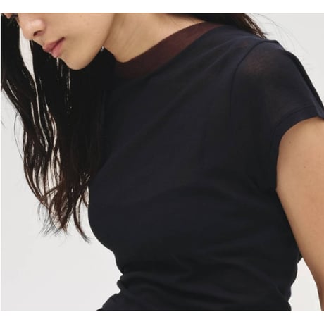 【TODAYFUL】Sheer Fraice T-shirts　※納期5月上旬～6月上旬