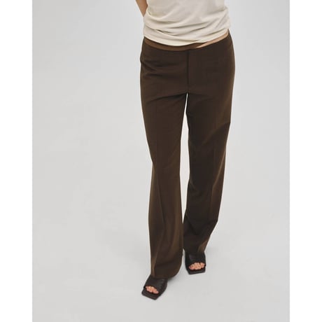 【TODAYFUL】Flat Lowrise Slacks　※納期3月下旬～4月下旬