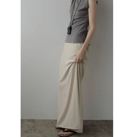 【anuke】Georgette Pencil Skirt