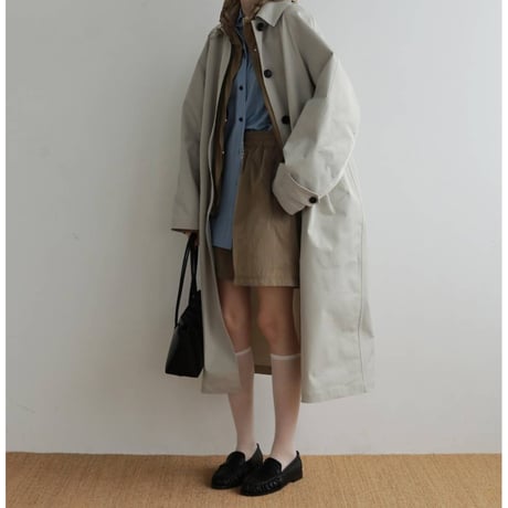 【anuke】Nylon Half Pants　※納期5月上旬～6月上旬