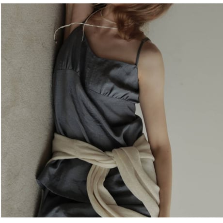 【anuke】Cottonlinen Loose Knit　※納期3月上旬～4月上旬
