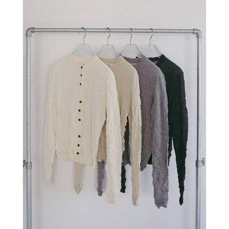 【anuke】Washer Knit Cardigan