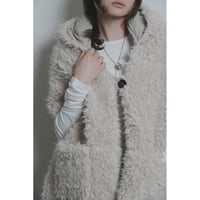 【CYAN TOKYO】シャギーボアフーディストール