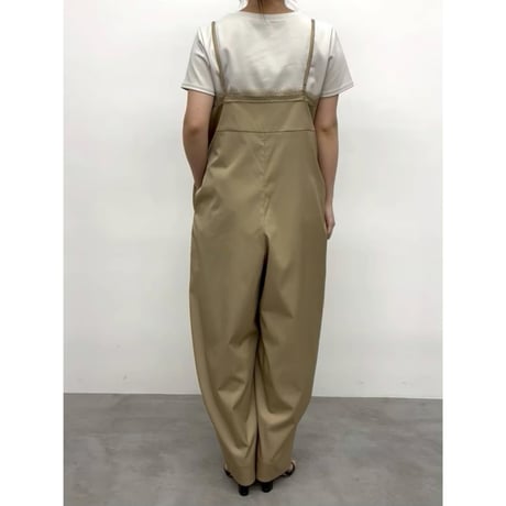 【CLOCHE】レース切替サロペット