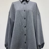 【CYAN TOKYO】シャギーラインウォームシャツブルゾン