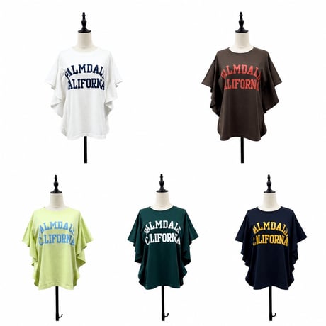 【siro de labonte】flare sleeve T shirt　※納期4/上～5/上