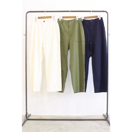 【LE MELANGE】バックサテンパンツ