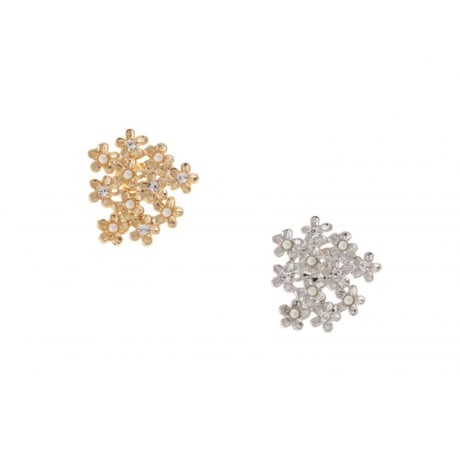 【Sea'ds Mara 】Flower Brooch　27A1-11