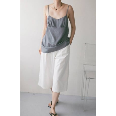 【anuke】Dotjacquard Camisole Tops　※納期4月中旬～5月中旬