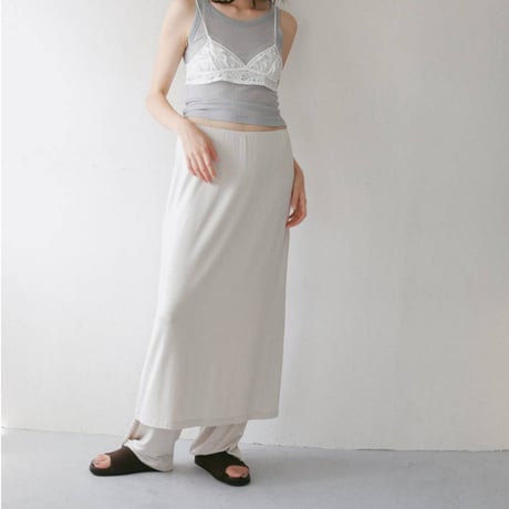 【anuke】Wool Rib Tanktop　※納期4月下旬～5月下旬