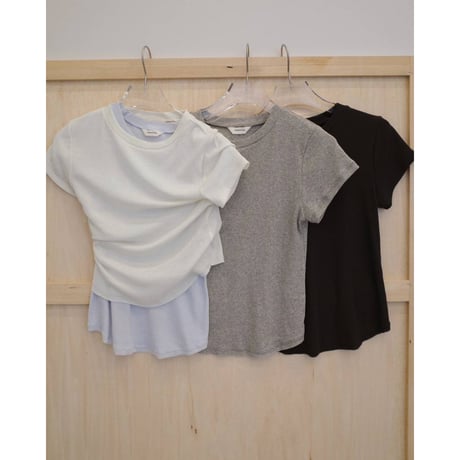 【TODAYFUL】Soft Fraice T-shirts　※納期4月下旬～5月下旬