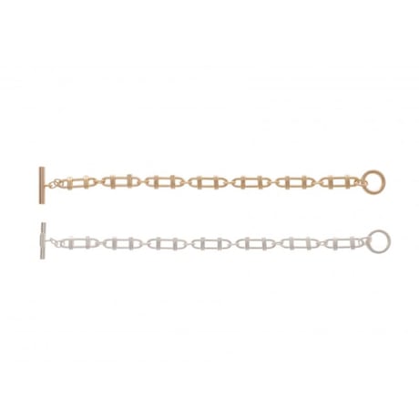 【Sea'ds Mara 】Frame link chain Bracelet　27A1-18