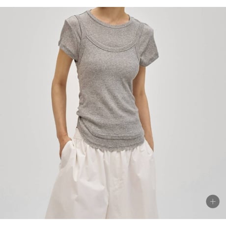 【TODAYFUL】Soft Fraice T-shirts　※納期4月下旬～5月下旬