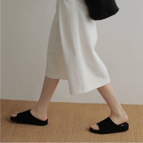 【anuke】Wide Belt Sandals　※納期3月下旬～4月下旬