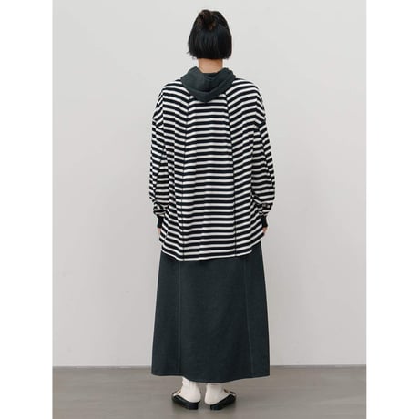 【YENN】STRIPE FORM LONG T