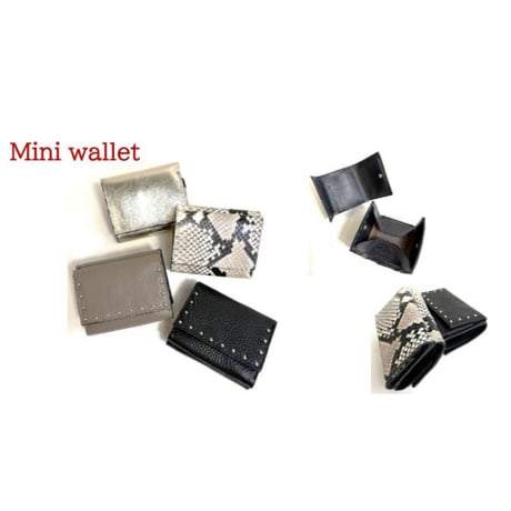 【ATELIER BRUGGE】Mini wallet