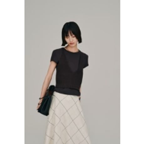 【Hella】compact rib tee　※納期4月下旬～5月下旬