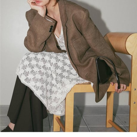 【TODAYFUL】Boyfriend Linen Jacket　※納期3月上旬～4月上旬