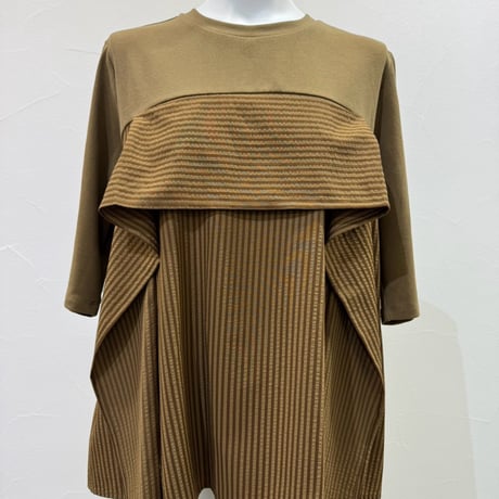 【CYAN TOKYO】サッカーストライプコンビTOPS