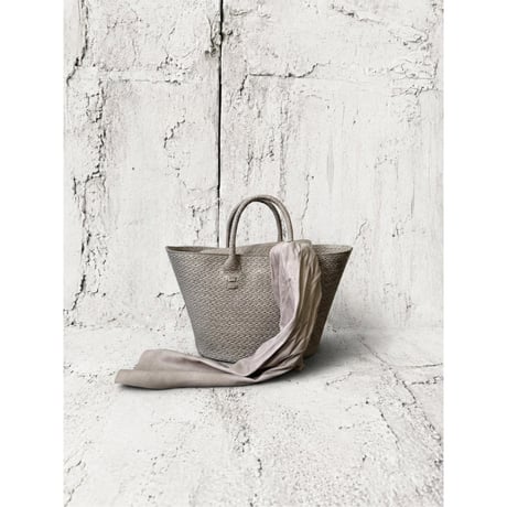 【M.U.L.】BASKET TOTE S leather stole MUL232 ※納期27.3月～8月