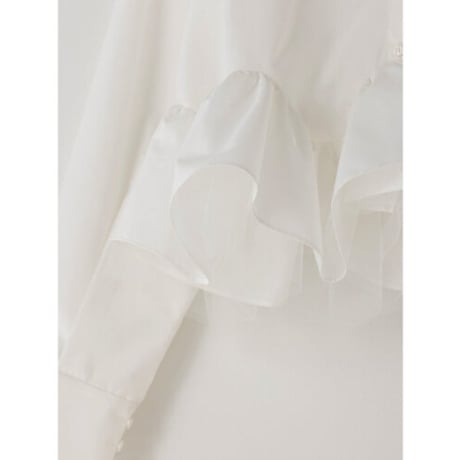 【Mewl】TULLE PEPLUM BL