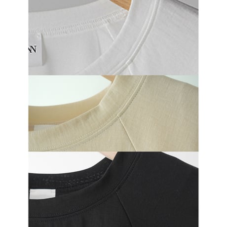 【YENN】AIRY BALLOON TEE　※納期1月中旬～2月中旬