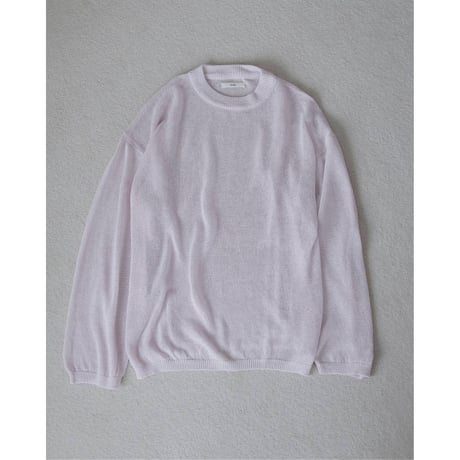 【anuke】Cottonlinen Loose Knit　※納期3月上旬～4月上旬
