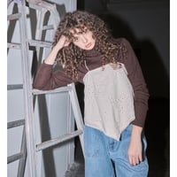 【LE MELANGE】カットワーク刺繍キャミソール　8663202