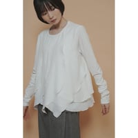 【CYAN TOKYO】ウエーブフリルTOPS