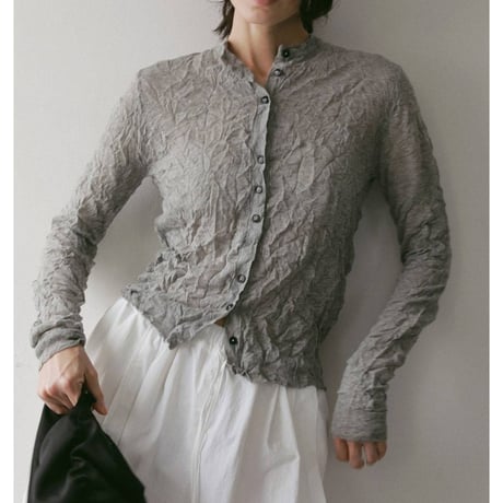 【anuke】Washer Knit Cardigan