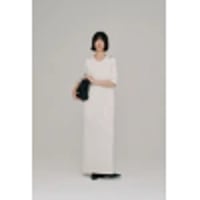 【Hella】layered half sleeve dress　※納期4月下旬～5月下旬