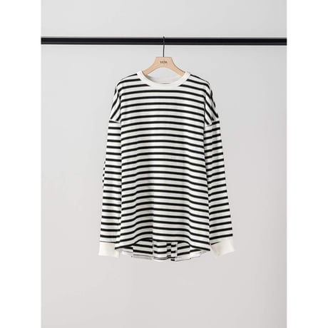 【YENN】STRIPE FORM LONG T