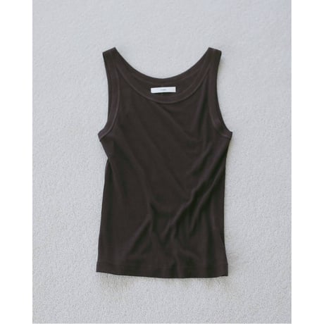 【anuke】Wool Rib Tanktop　※納期4月下旬～5月下旬