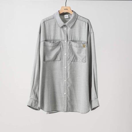 【YENN】FADED OVERSIZE SHIRT ※納期1月中旬～2月中旬