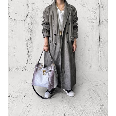 【M.U.L.】ONE HANDLE 2WAY TOTE M MUL225-287B ※納期27.3月～8月