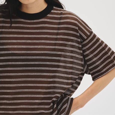 【TODAYFUL】Border Halfsleeve Knit　※納期4月上旬～5月上旬