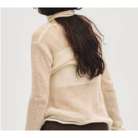 【TODAYFUL】Mohair Tie Knit　※納期2月上旬～3月上旬