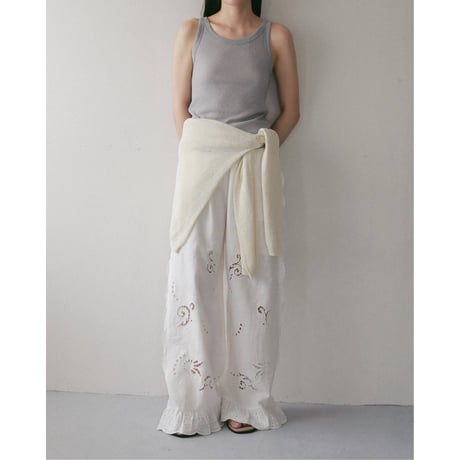 【anuke】Cottonlinen Loose Knit　※納期3月上旬～4月上旬