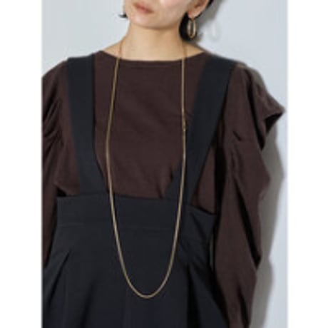 【CHIGNON】ｽﾈｰｸﾁｪｰﾝﾗｯﾌﾟﾈｯｸﾚｽ