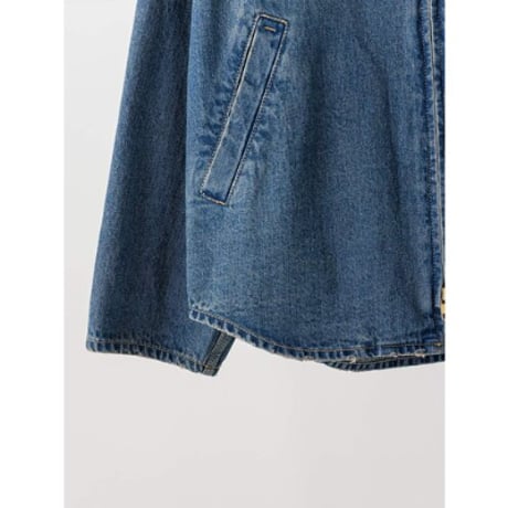【YENN】DENIM ZIP UP JACKET　※納期1月中旬～2月中旬