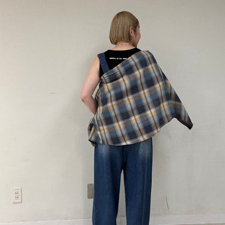 【L'ours Polaire et Bleu】デニムサロペット