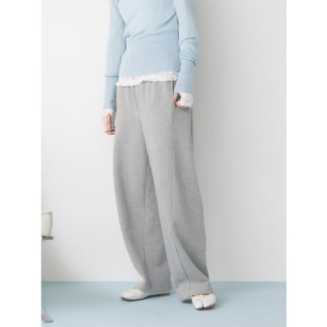 【Mewl】 CURVY SWEAT PANTS