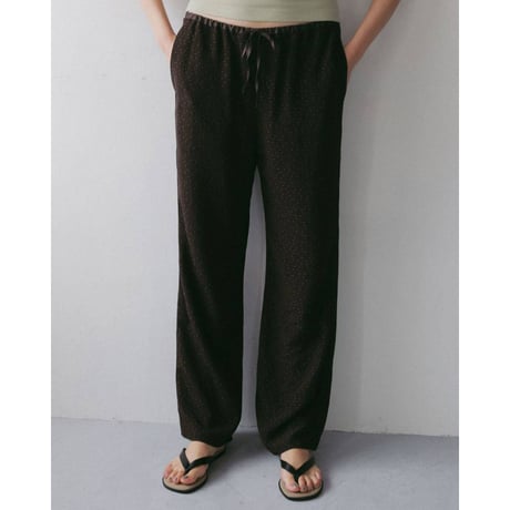 【anuke】Dotjacquard Rough Pants　※納期4月中旬～5月中旬