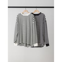 【YENN】STRIPE FORM LONG T