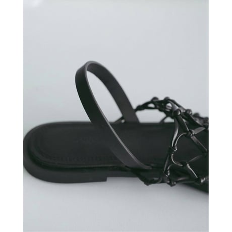 【anuke】Braid Flat Shoes　※納期4月下旬～5月下旬