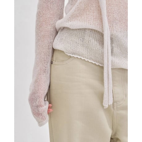 【TODAYFUL】Mohair Tie Knit　※納期2月上旬～3月上旬