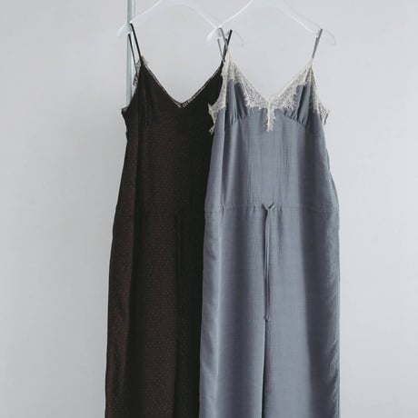 【anuke】Dot Jacquard Combinaison　※納期4月中旬～5月中旬