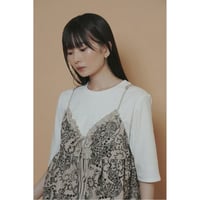 【CYAN TOKYO】フロッキーペイズリーキャミ