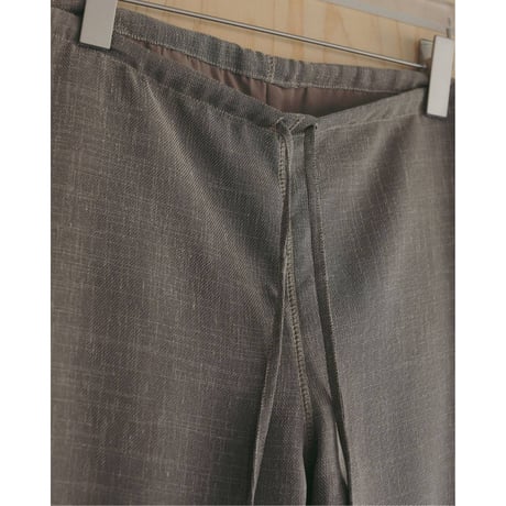 【anuke】Tweed Mesh Capripants　※納期3月下旬～4月下旬